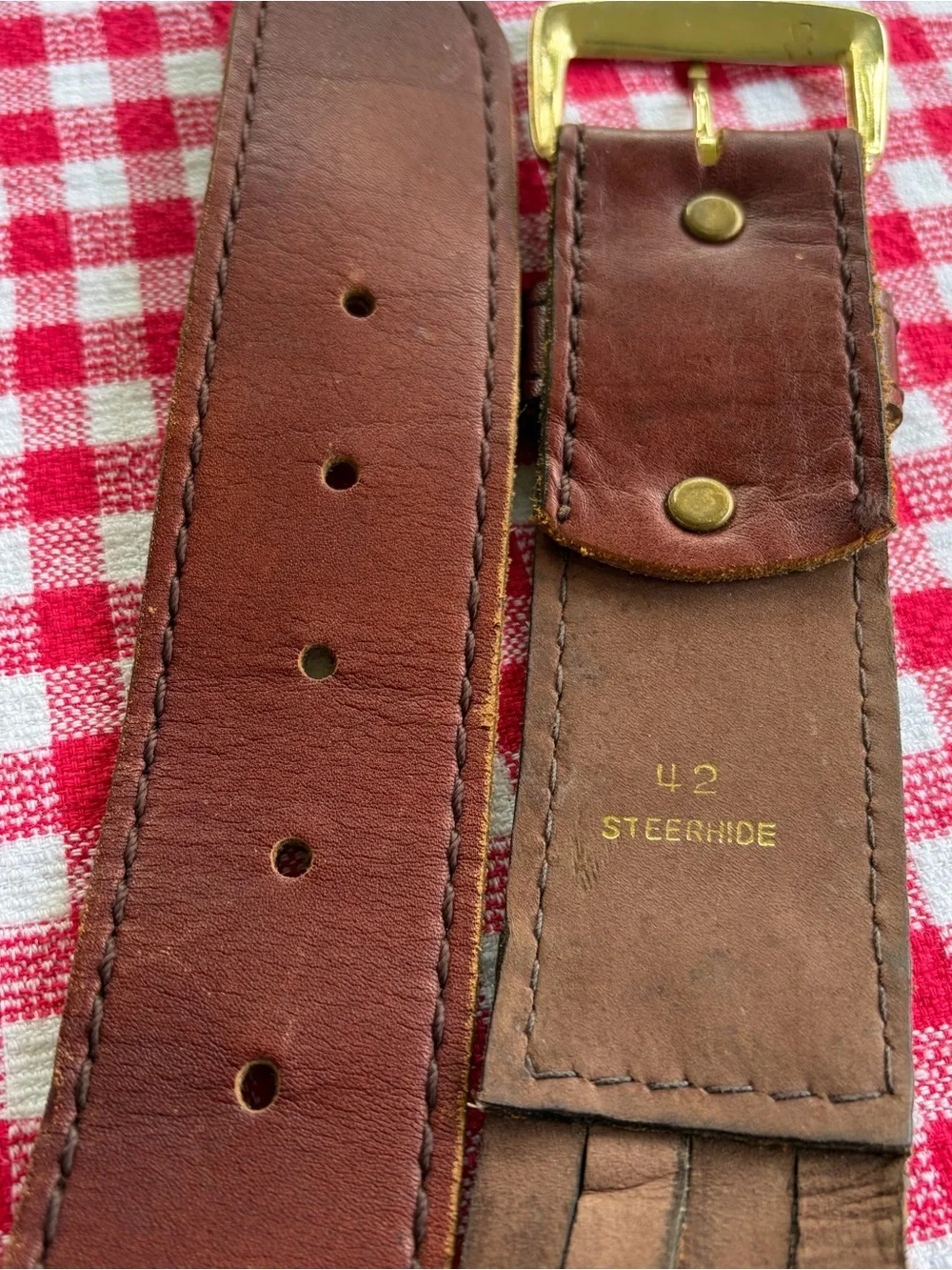 Steerhide Leather Belt